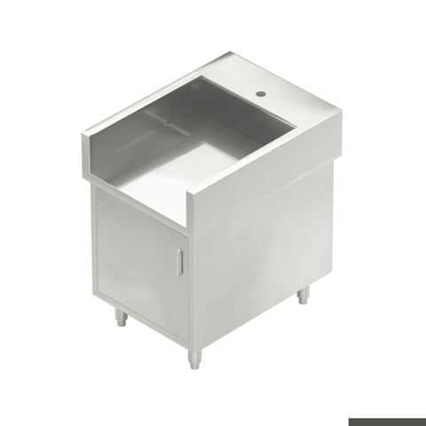 Modular Systems Modular System Single Door Stainless Steel Cabinet With Splash Guard WCB8-0600