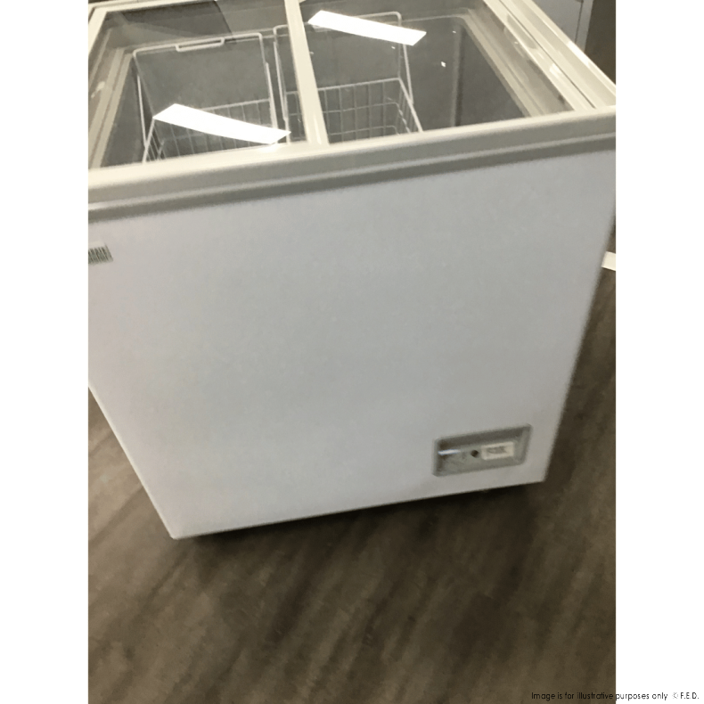 2NDs: Thermaster Heavy Duty Chest Freezer with Glass Sliding Lids - Wd-200f-VIC718