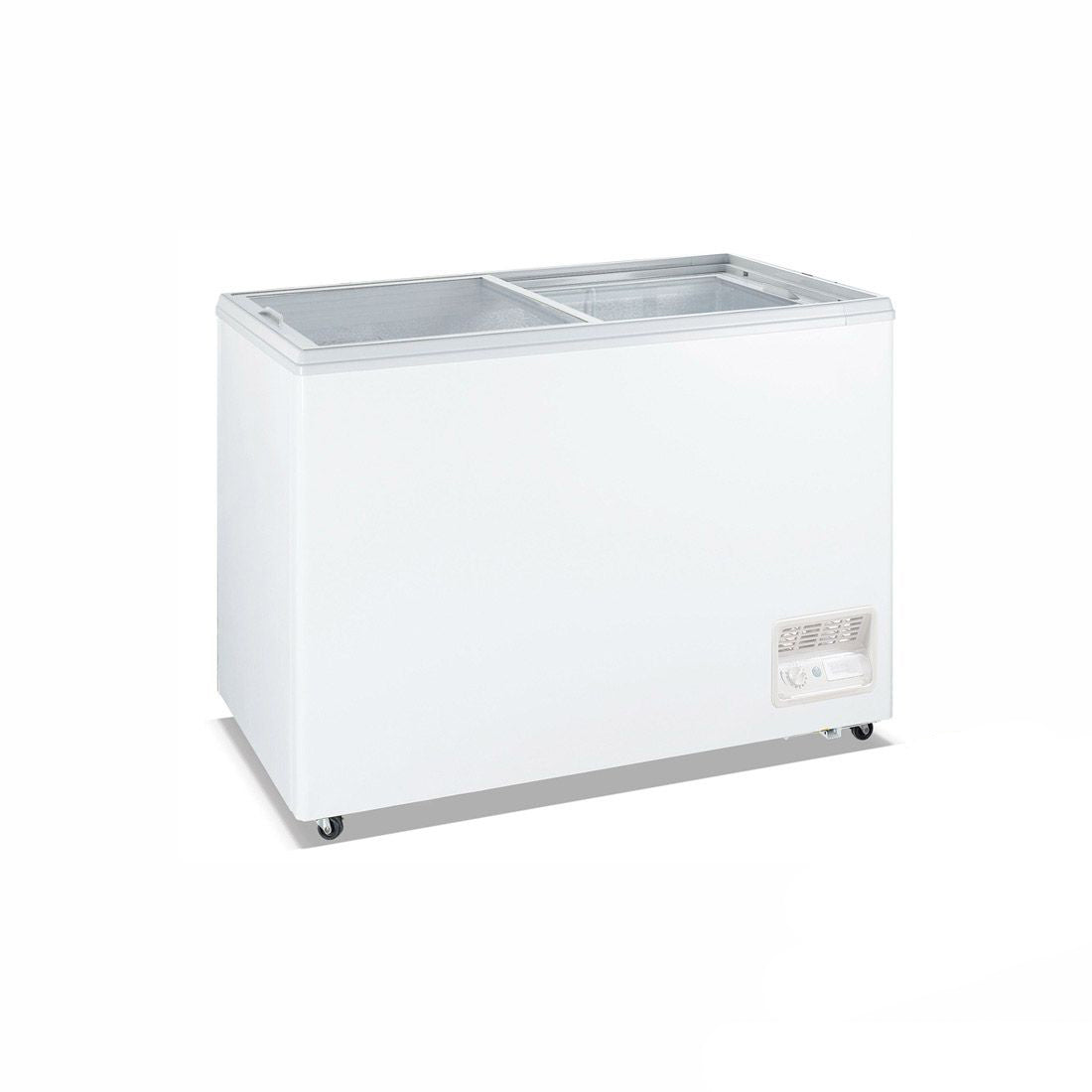 Thermaster Heavy Duty Chest Freezer With Glass Sliding Lids