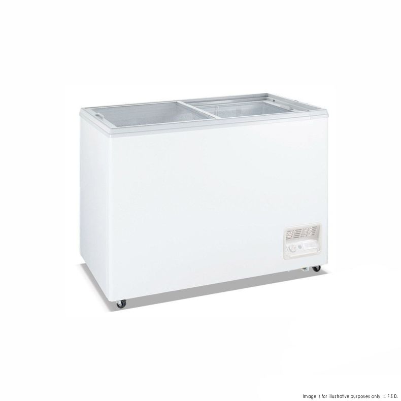 2NDs: Thermaster Heavy Duty Chest Freezer with Glass Sliding Lids - Wd-200f-VIC718