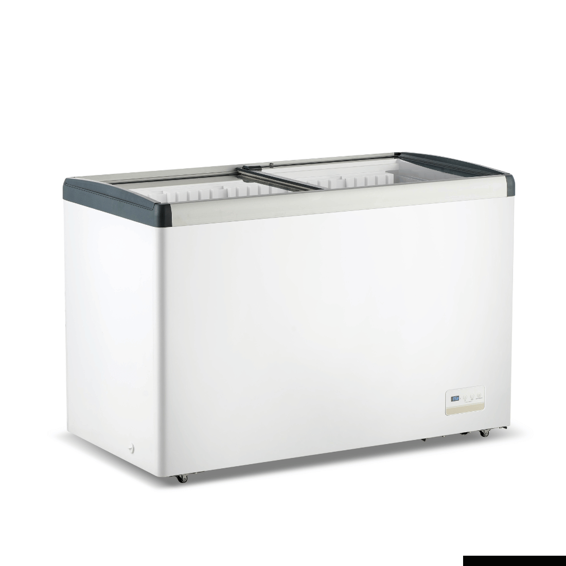 Thermaster 396L Chest Freezer With Flat Glass Sliding Lids WD396G