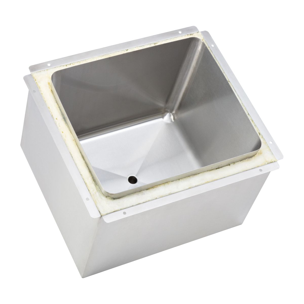 3Monkeez Weld In Insulated Stainless Steel Ice Well (400x350x300) - ICE-403530