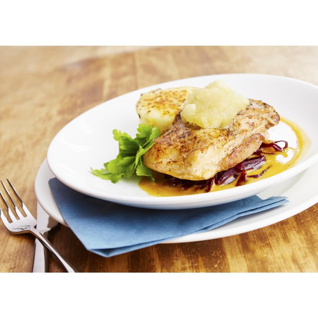 Olympia Whiteware Coupe Plates 230mm (12 Pack) - U078