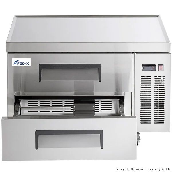 FED-X Chef Base Refrigerated Drawer Bench 184L XCB-36