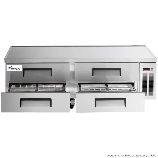 FED-X Chef Base Refrigerated Drawer Bench 453L XCB-72