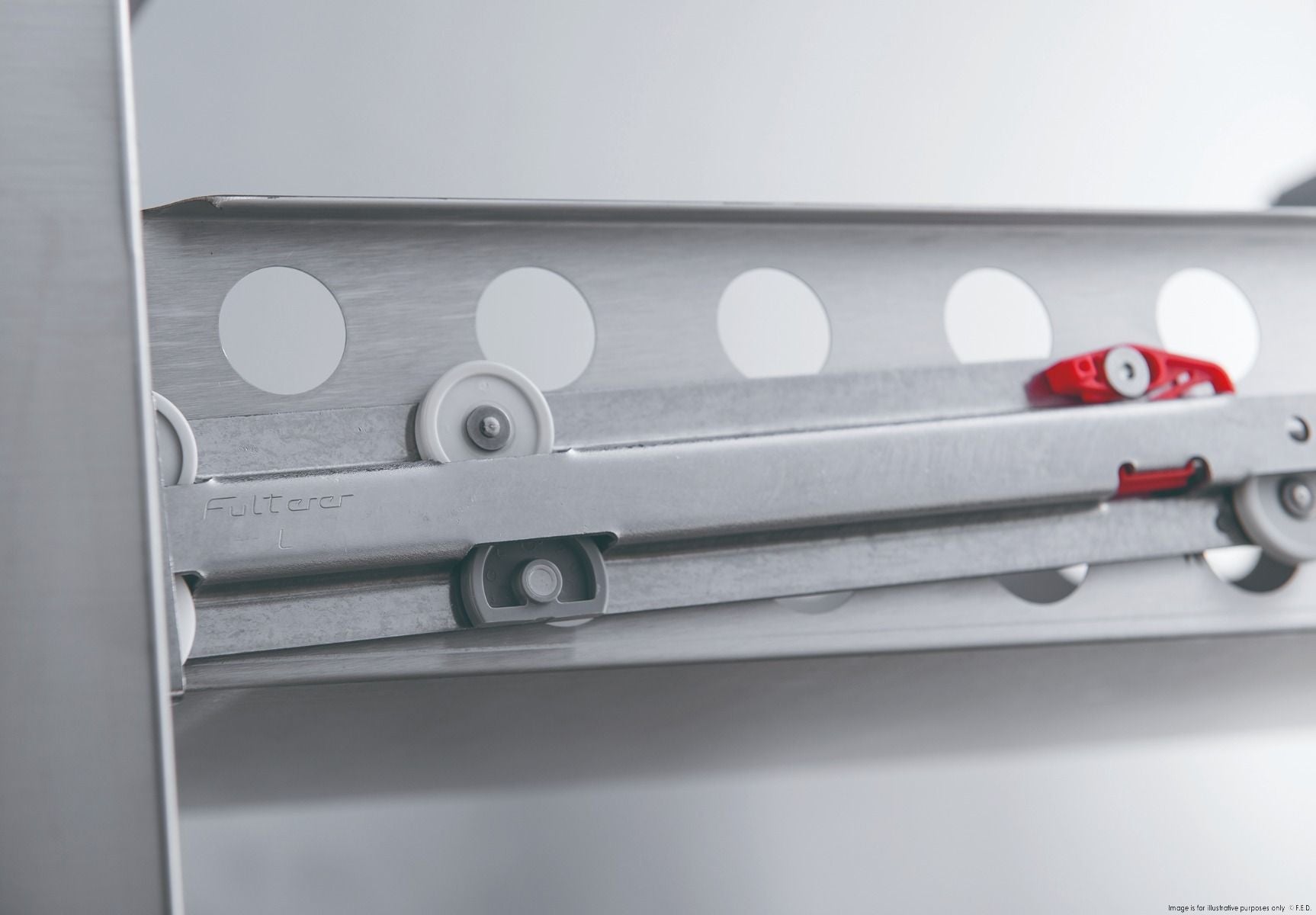 FED-X Six Drawer Compact Workbench Fridge XGNS1300-6D