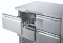 FED-X Six Drawer Salad Prep Fridge XGNS1300D-6D
