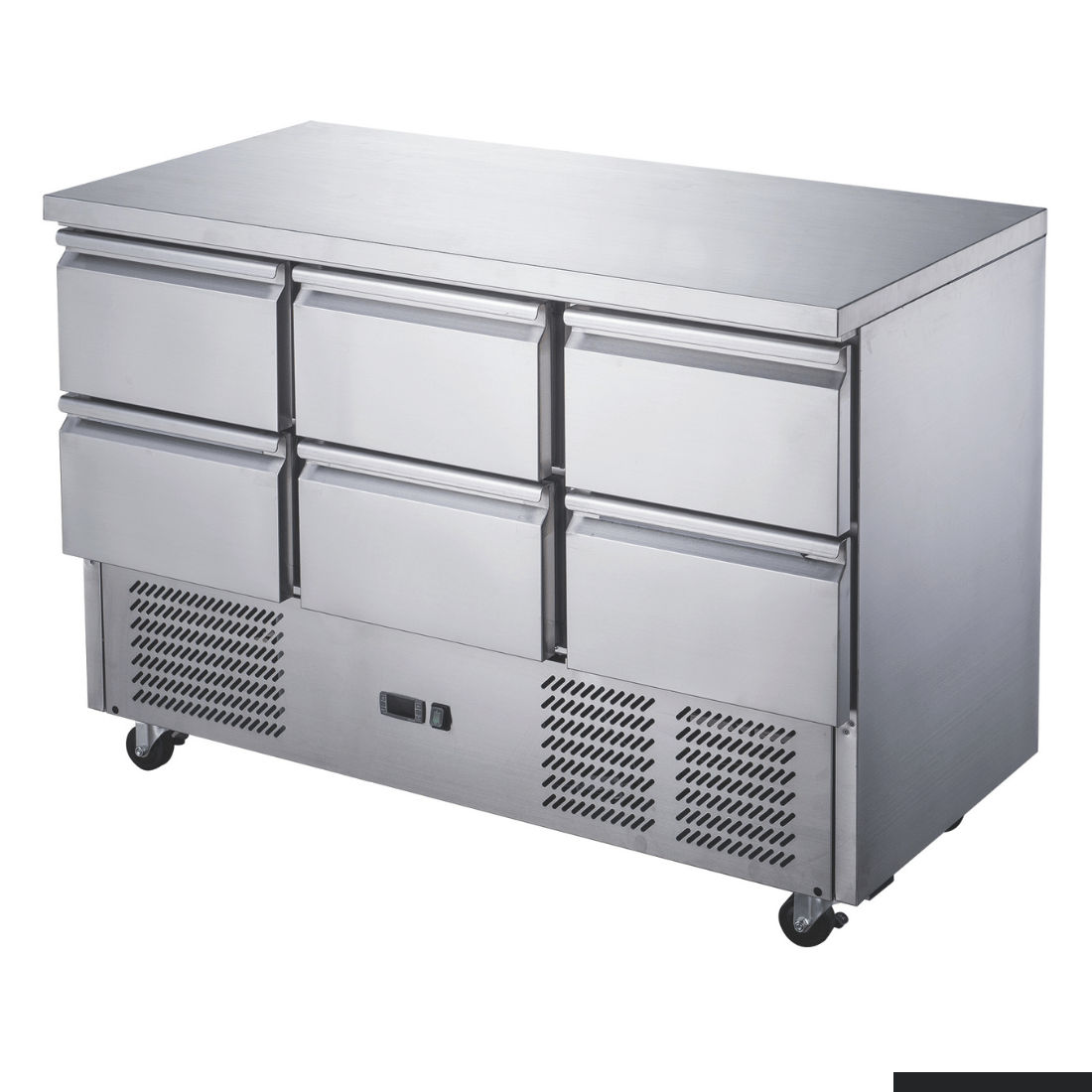 FED-X Six Drawer Salad Prep Fridge XGNS1300D-6D