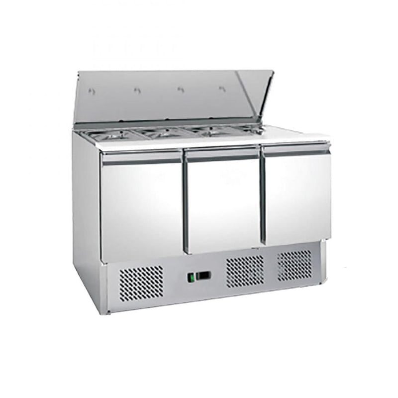 FED-X Three Door Salad Prep Fridge XGNS1300S