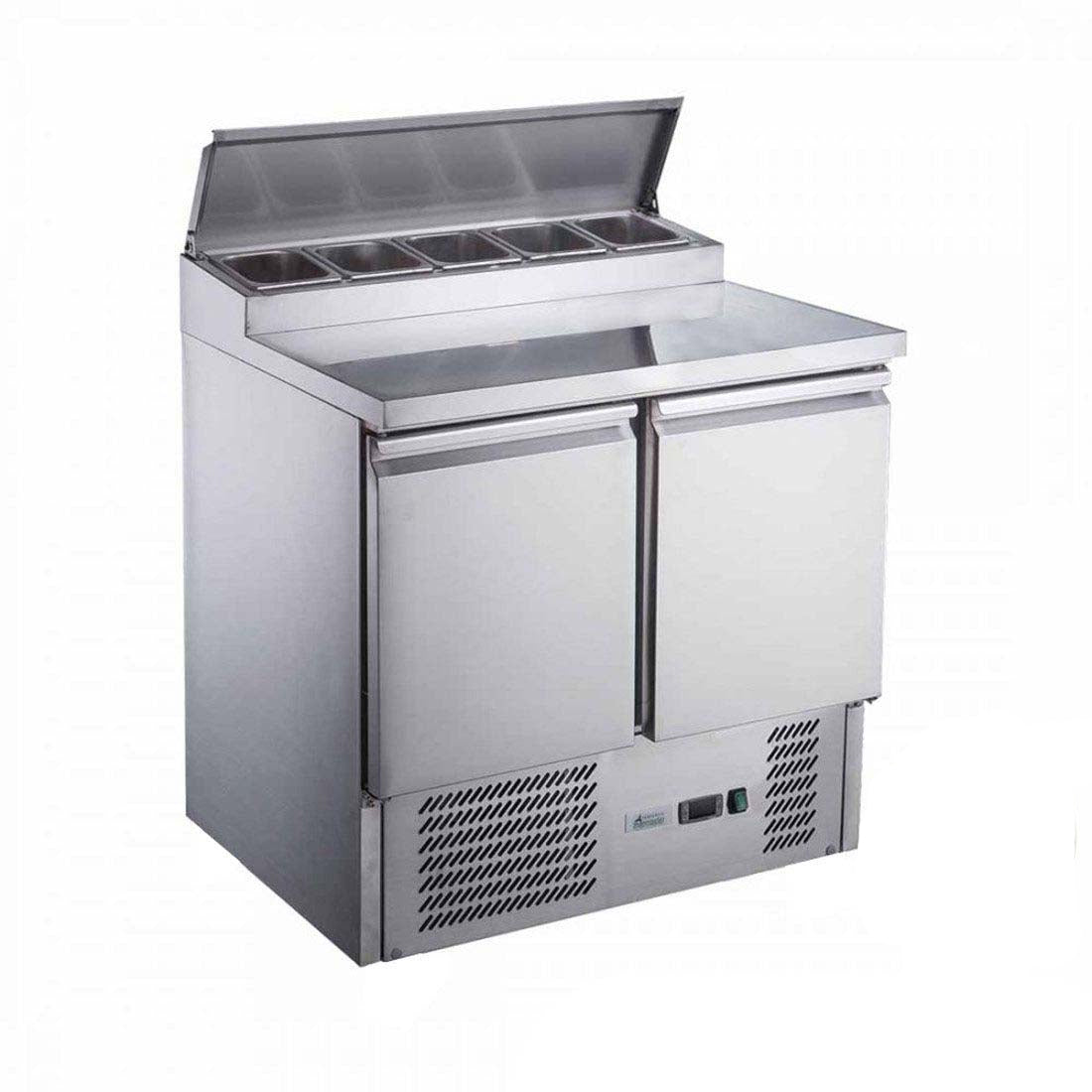 FED-X Two Door Salad Prep Fridge XGNS900D