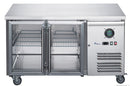 FED-X Two Glass Door Bench Fridge XUB6C13G2V
