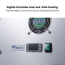 FED-X S/S Two Door Bench Fridge XUB6C13S2V