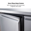 FED-X S/S Two Door Bench Fridge XUB6C13S2V