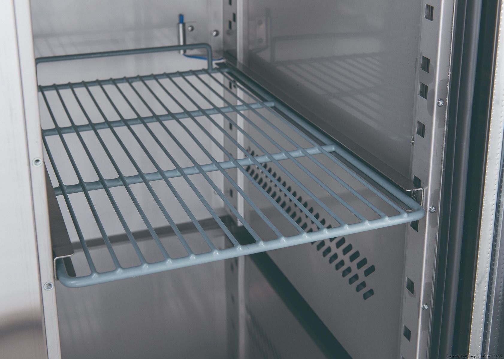 FED-X S/S Four Door Bench Fridge XUB6C22S4V