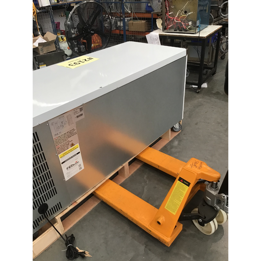 CLEARANCE - FED-X S/S Three Door Bench Fridge - XUB7C18S3V-NSW2193