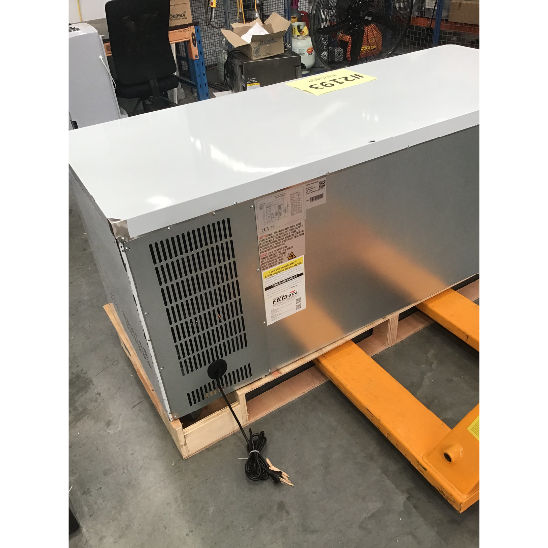 CLEARANCE - FED-X S/S Three Door Bench Fridge - XUB7C18S3V-NSW2193