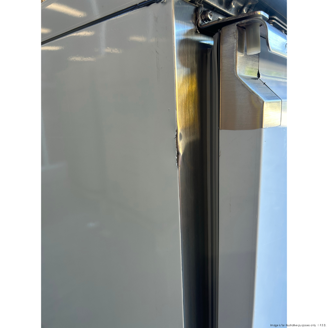 CLEARANCE - FED-X S/S Three Door Bench Fridge - XUB7C18S3V-QLD119