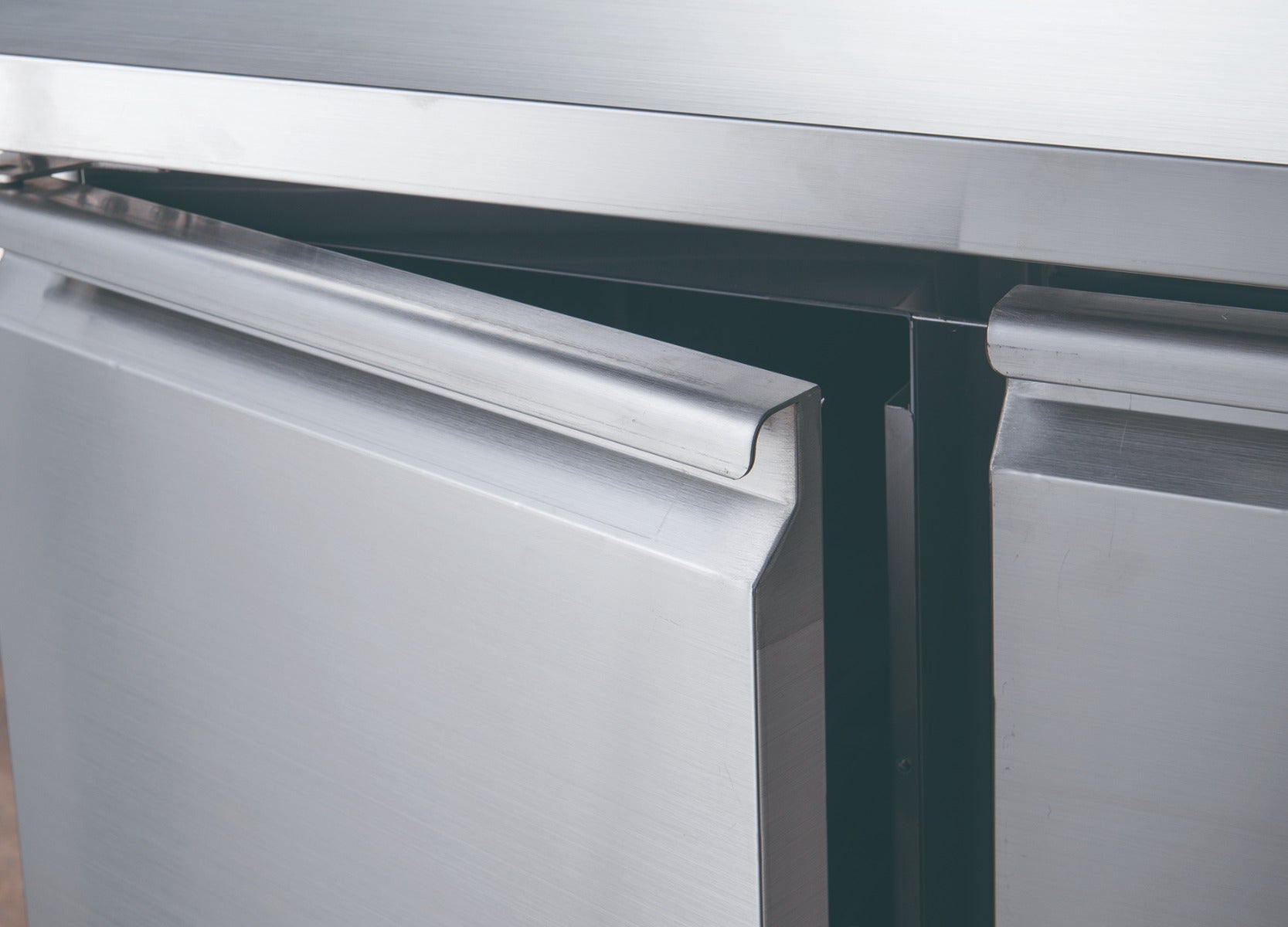 2NDs: FED-X S/S Three Door Bench Fridge - XUB7C18S3V-NSW2077