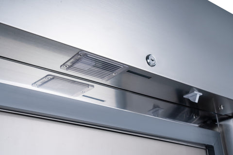 FED-X Press Liner Double Door Upright Freezer with Wi-Fi Controller - XUPF1400