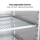 FED-X S/S Double Door Upright Fridge XURC1200SFV