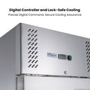 FED-X S/S Single Door Upright Fridge XURC600SFV