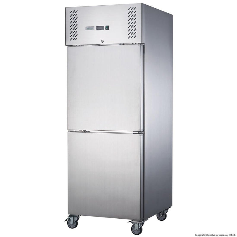 FED-X S/S Two Door Upright Freezer XURF600S1V