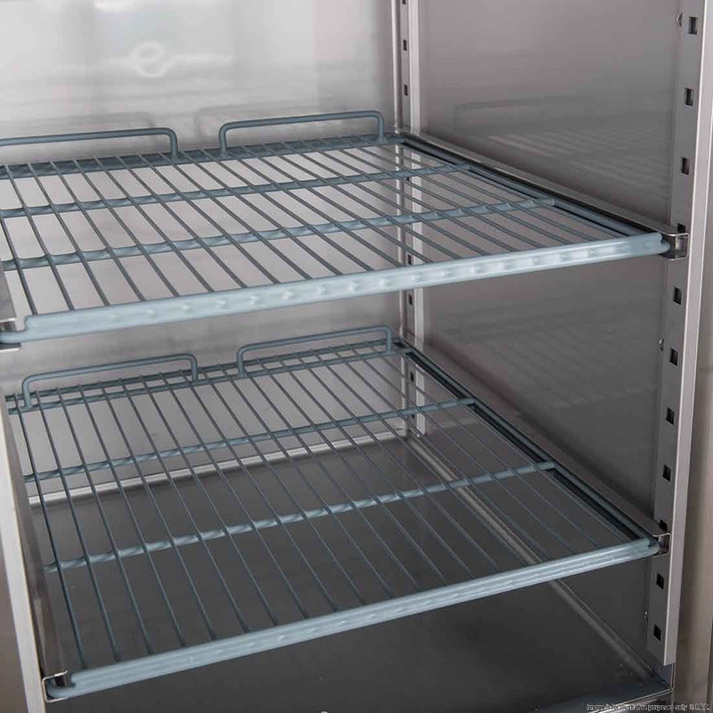 FED-X S/S Two Door Upright Freezer XURF600S1V