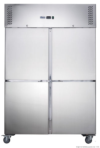 FED-X S/S Four Door Upright Fridge XURC1410S2V