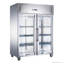 FED-X S/S Two Full Glass Door Upright Freezer XURF1410G2V