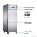 FED-X S/S Two Door Upright Freezer XURF650S1V