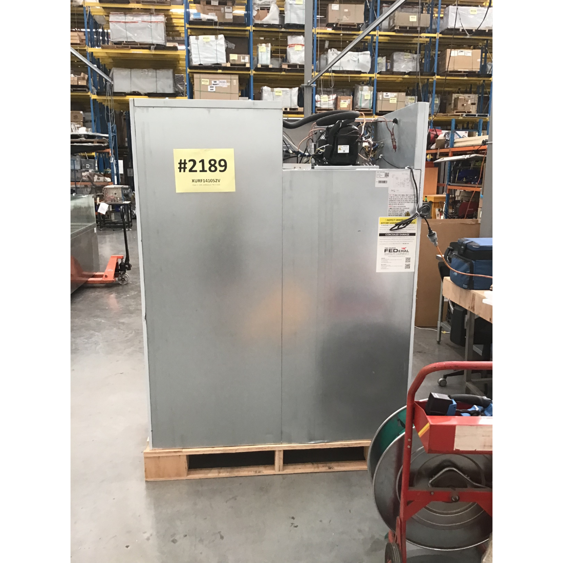 CLEARANCE - FED-X S/S Split Four-Door Upright Freezer - XURF1410S2V-NSW2189