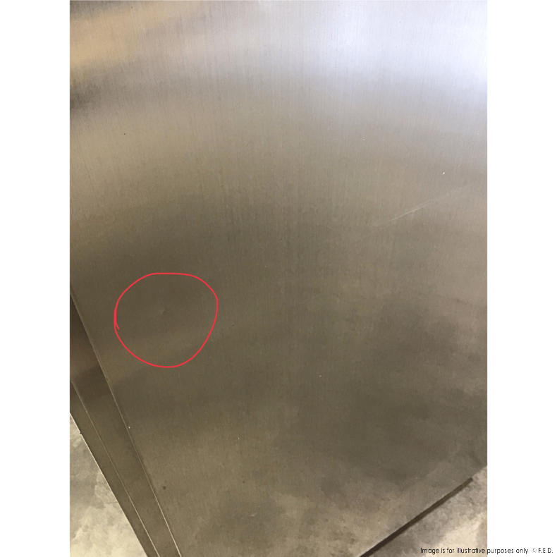 2NDs: FED-X S/S Single Full Door Upright Freezer - XURF600SFV-QLD304