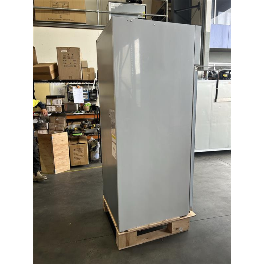 CLEARANCE - FED-X S/S Single Door Upright Freezer - XURF650SFV-QLD149