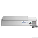 FED-X Salad Bench With Stainless Steel Lid XVRX1200/380S