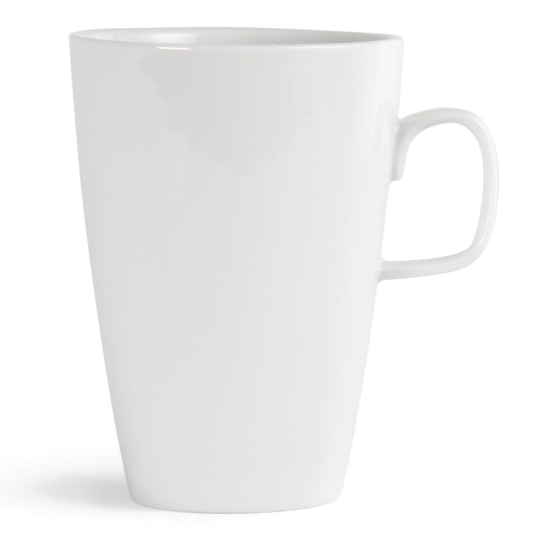 Olympia Whiteware Latte Mugs 400ml 14oz (12 Pack) - Y109