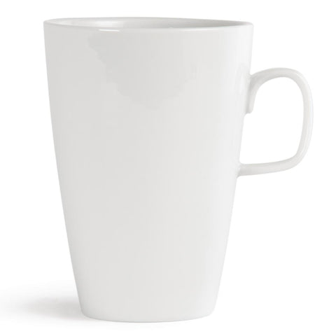 Olympia Whiteware Latte Mugs 400ml 14oz (12 Pack) - Y109