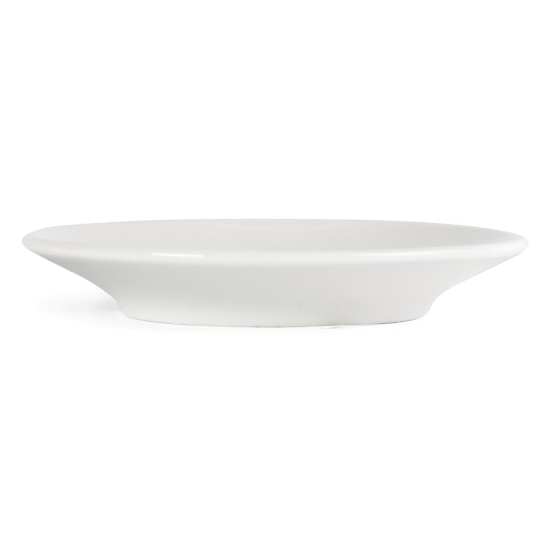 Olympia Whiteware Espresso Saucers 120mm (12 Pack) - Y112