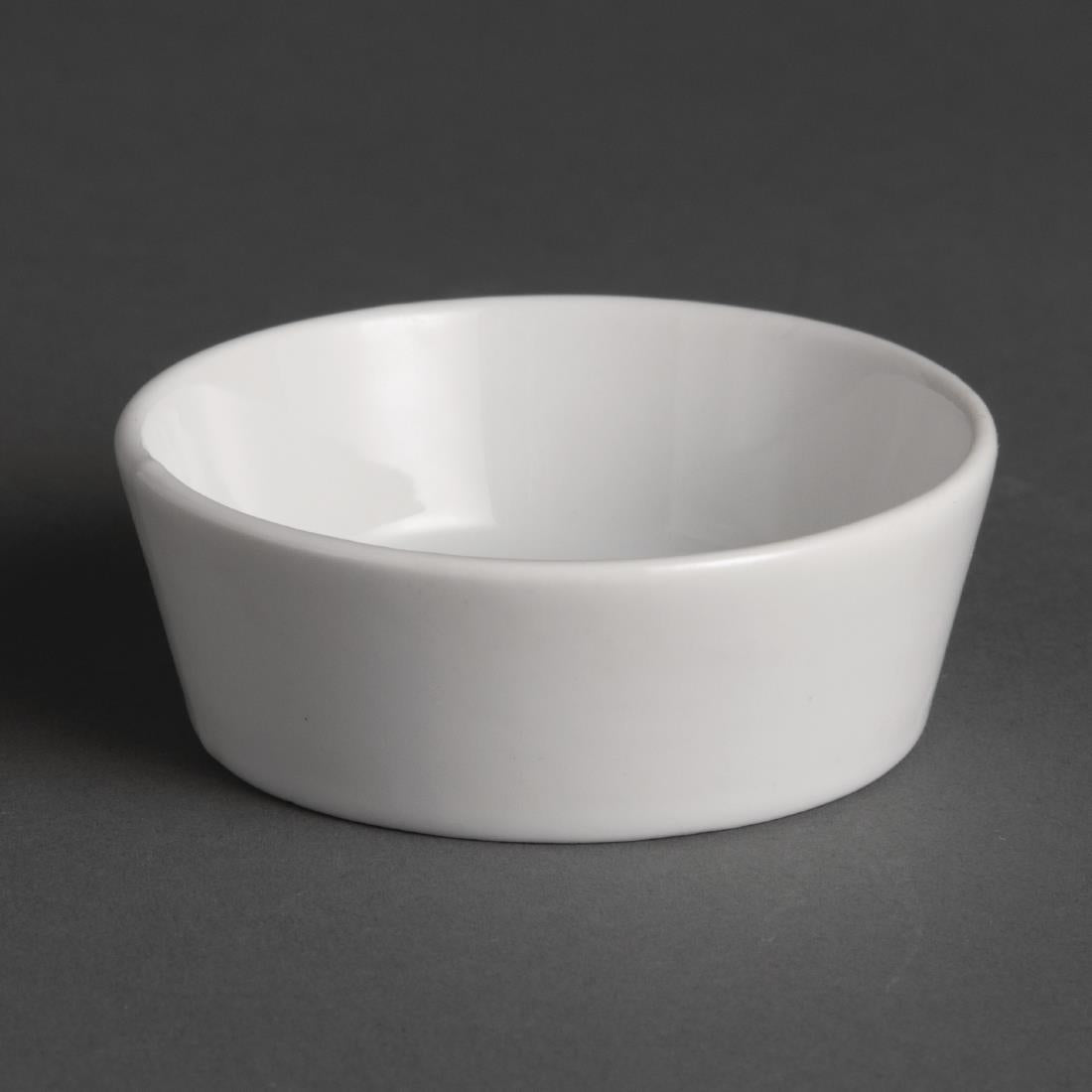 Olympia Whiteware Miniature Circle Dishes 75mm (12 Pack) - Y135
