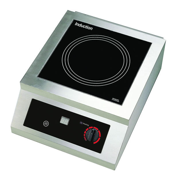 Yellow Induction 3500watt Counter Top Unit - 385mm x 520mm x 177mm 15amp plug - Y3500TT