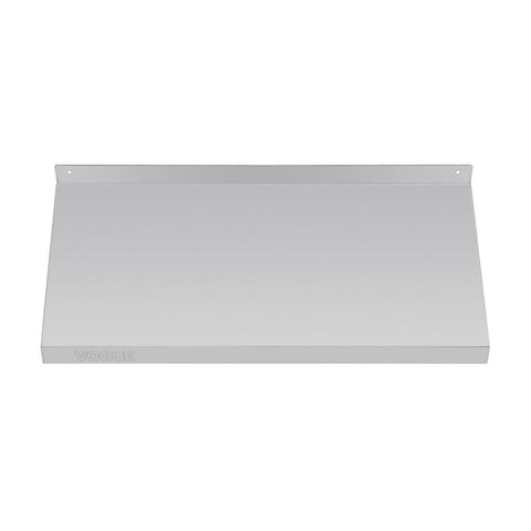 Vogue Stainless Steel Kitchen Shelf 600mm