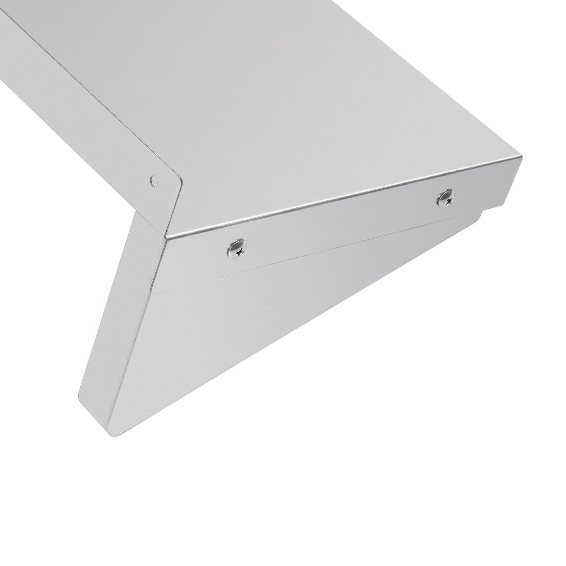 Vogue Stainless Steel Kitchen Shelf 1500mm