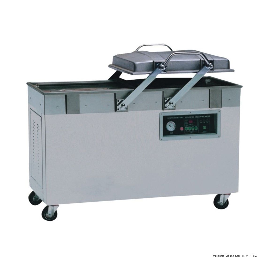 CLEARANCE - Yasaki Commercial Floor Type Double Chamber Vacuum Packing Machine - ZJ-VM500S2C - NSW2154
