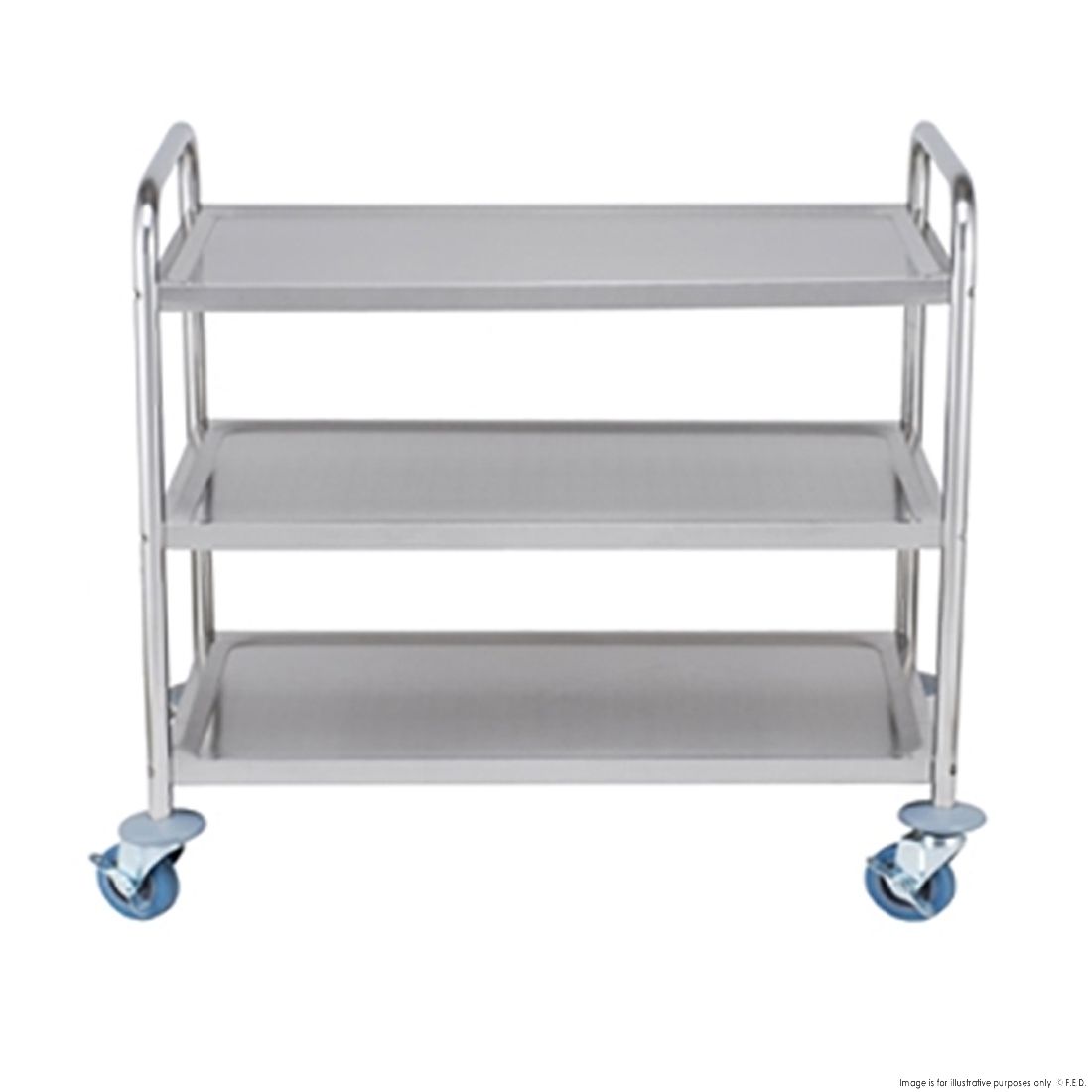 Modular Systems Stainless Steel Trolley YC-103