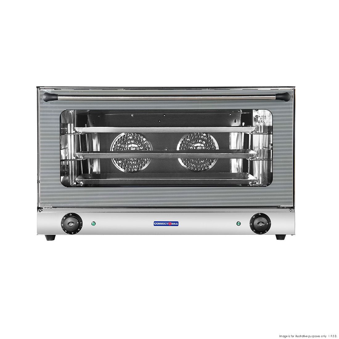 ConvectMax Heavy Duty Stainless Steel 240V/15A Convection Oven YXD-8A-3E