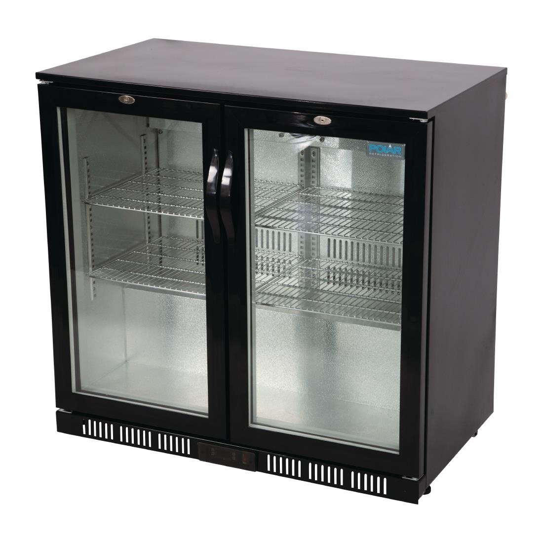 Polar G-Series Under Counter Back Bar Cooler with Hinged Doors 198Ltr