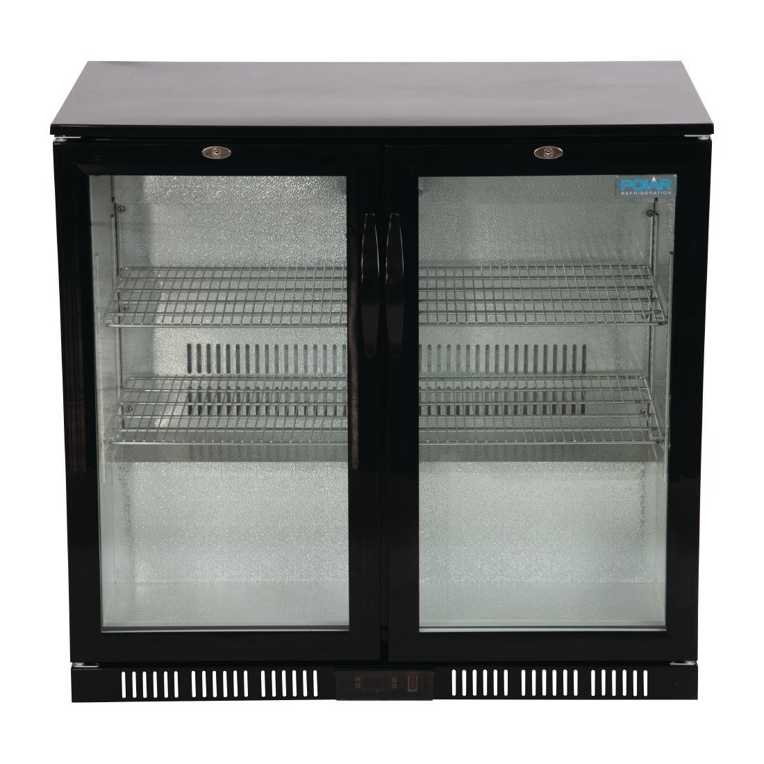 Polar G-Series Under Counter Back Bar Cooler with Hinged Doors 198Ltr