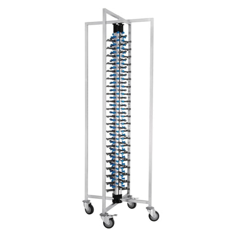 Vogue Mobile Plate Rack 84 Plates