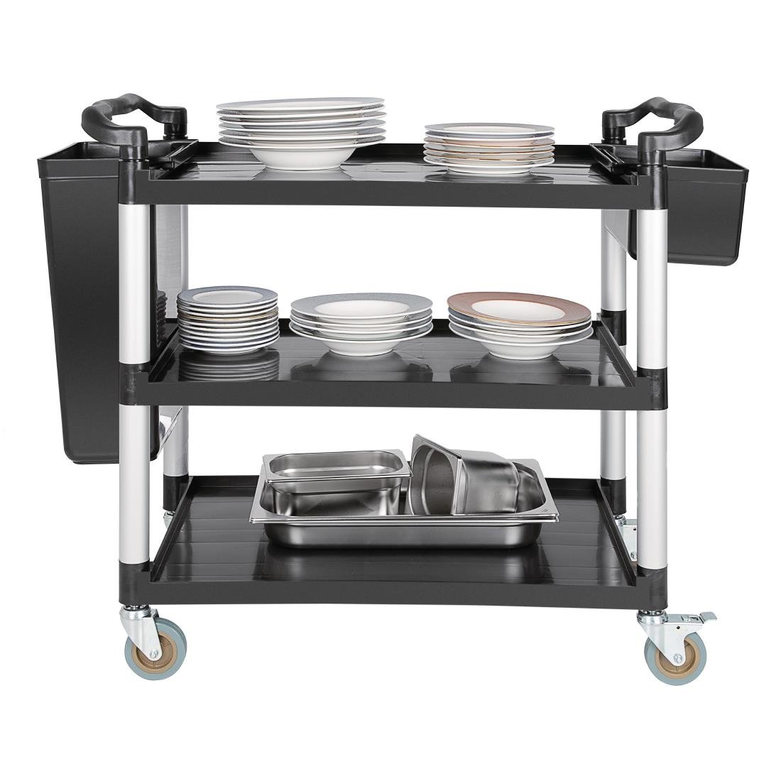 Vogue Polypropylene Mobile Trolley Large