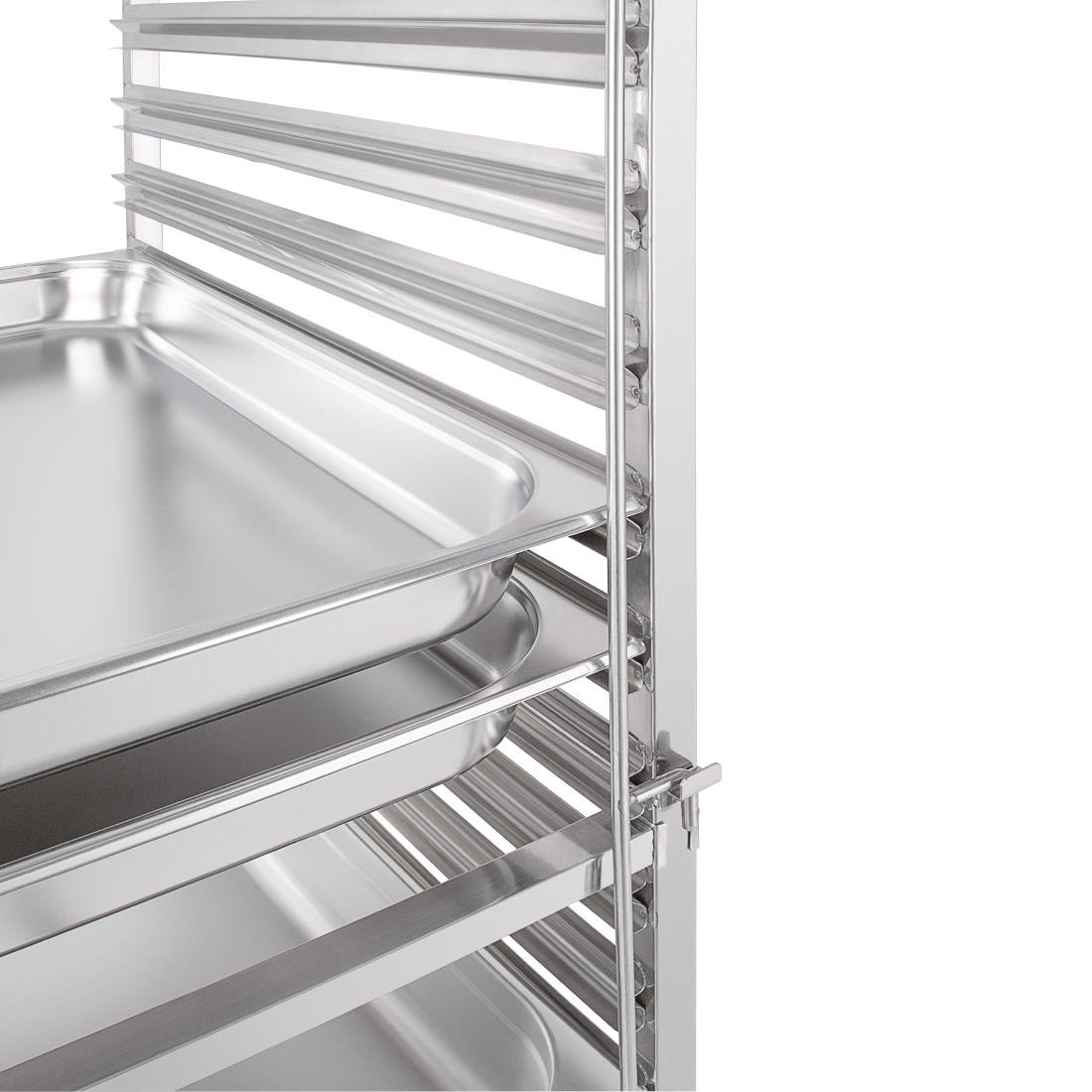 Vogue Gastronorm Racking Trolley 15 Level