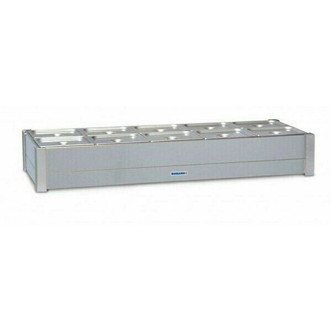 Roband Hot Bain Marie 10 x 1/2 size pans, double row